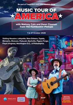 2026 American Music Tour with Mahney and Ewan - click to download brochure