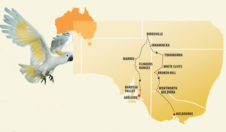 Map of Music Tour