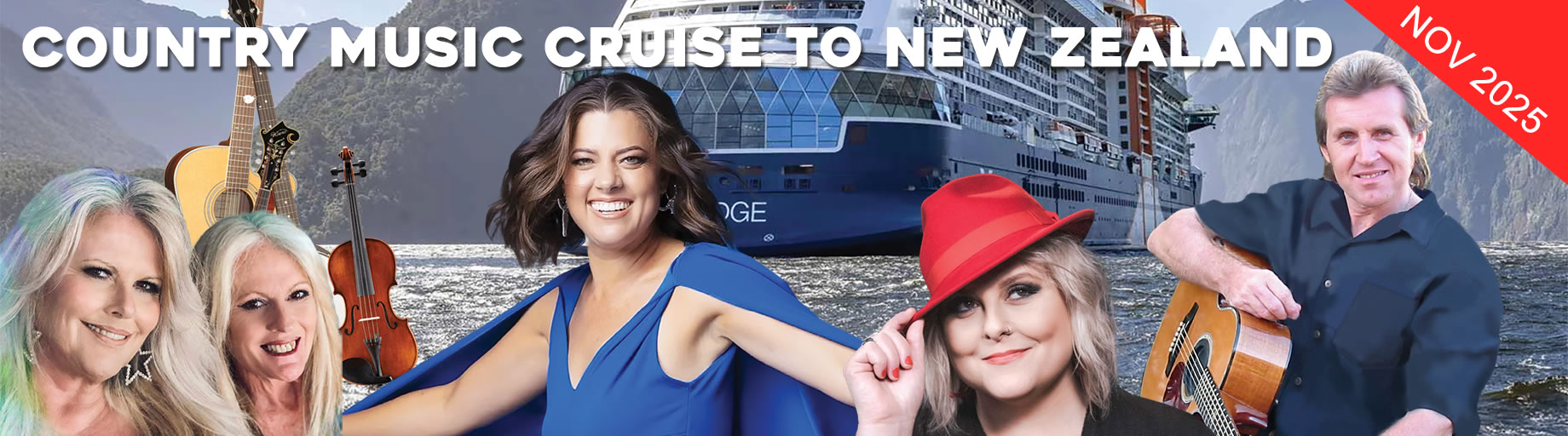 2025 Country Music Cruise of New Zealand