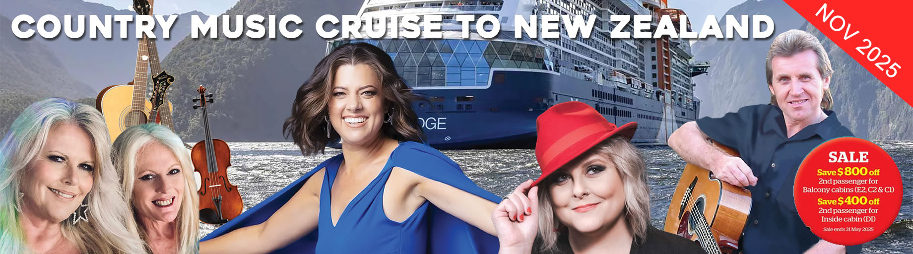New Zealand Music Cruise 2025